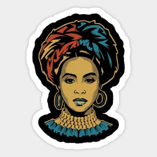 Lauryn Hill art Sticker